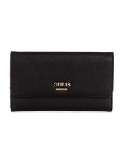 Guess Staffell SLG Flap Over Wallet Black