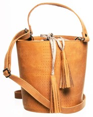 Kurgan Kenani Bo-Kaap Bucket bag - Tan