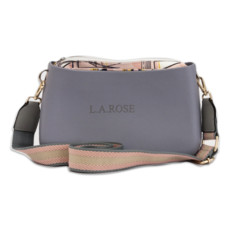 LA Rose Eva Bag - Small Blue Grey