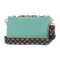 LA Rose Eva Bag - Small Turquoise