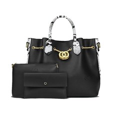 Lady Jack 3 in 1 Satchel - Black