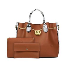 Lady Jack 3 in 1 Satchel - Brown