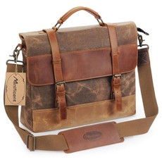 Large Satchel Shoulder Bag for Men