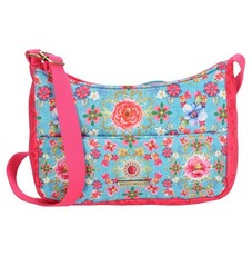 Melli Mello Lyan Ladies Shoulder Bag - Blue & Pink 17128