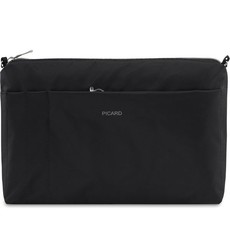 Picard Switch Fabric Handbag - Black