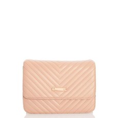 Quiz Ladies Quilted Bag - Nude - One Size