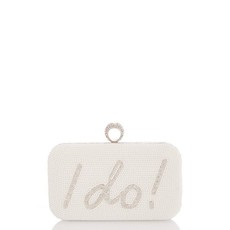 Quiz Ladies Ring Box Bag - White - ONE SIZE