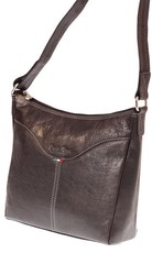 Small Black Genuine Leather Shoulder Bag