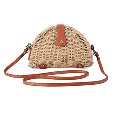 spring summer beach straw bamboo should handbag for women