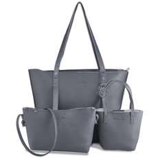 Urban Muse Berlin - 3 Piece Tote Set (Grey)