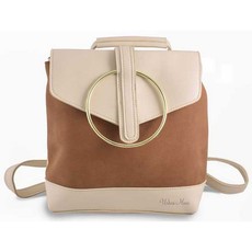 Urban Muse L.A Backpack (Cream & Tan)