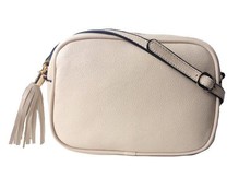 Vikson Cream Tassle Cross Body