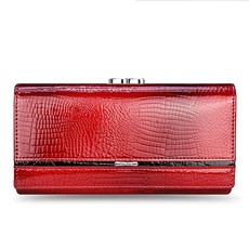 Genuine Leather Glamour Multifunction Purse