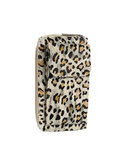 Leopard Print Mobile Wallet