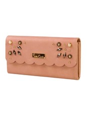 Pierre Cardin Emily Scalloped Purse Rose