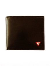 Guess Lon Wallet with Billfold and Window - Brown