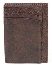 Kurgan Kenani Genuine Leather Credit Card Holder - Distress