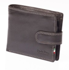 Paolo Rossi Genuine Leather Secure Range Wallet - Black