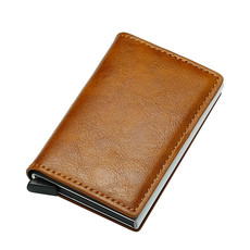 SIXTEEN10 Credit Card Pop Up Wallet - Light Brown