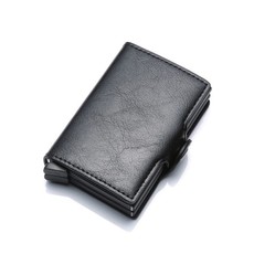 SIXTEEN10 Dual Credit Card Pop Up Wallet - Black