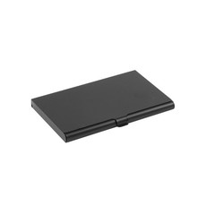 Stainless Steel Aluminum Credit Card Holder - Black