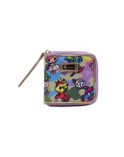 tokidoki - Camo Kawaii Small Zip Around Wallet