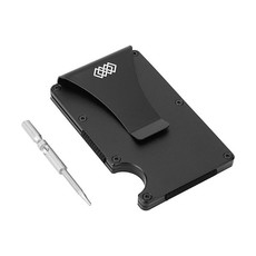 WEAV Anti-Theft RFID Aluminium Card Wallet - Black