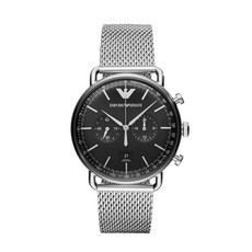 Armani Men's Aviator wWatch - Silver