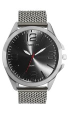 Bad Boy Axle Analogue Watch - Silver