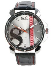 Bad Boy Rush Analogue Watch - Black and Silver