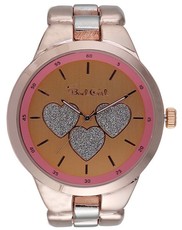 Bad Girl Flirt Analogue Watch - Rose Gold and Silver