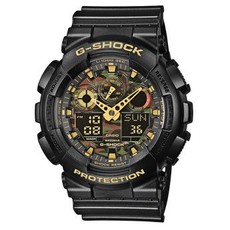 Casio Mens GA-100CF-1A9DR G-Shock Anadigital Watch