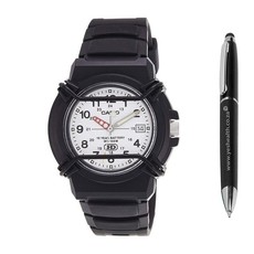 Casio Mens HDA-600B-7BVDF Analog Watch Bundle