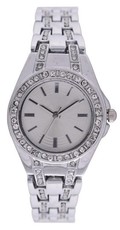 Digitime Women's Blossom Analogue Watch - Silver