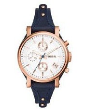 Fossil Ladies ES3838 Original Boyfriend Chronograph Leather Watch (parallel import)