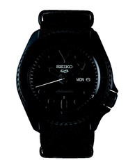 Gents Seiko 5 Sport Street Automatic Watch 100M - Black Dial