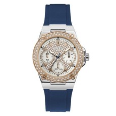 Guess Zena Ladies Sport Blue Multi - function Watch - W1291L2