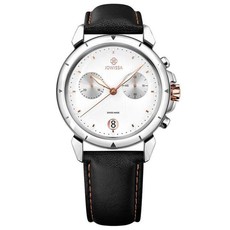 Jowissa Lewy 6 Swiss Chronograph Men'S Watch - Black & White