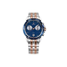 Jowissa Lewy 6 Swiss Chronograph Men'S Watch - Silver & Blue