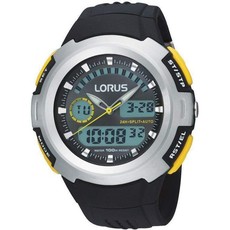 Lorus Gents Plastic Sport Digital Watch 100m - PU Strap