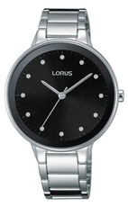 Lorus Ladies Stainless Steel Watch with Cubics Inside Dial - RG285LX9