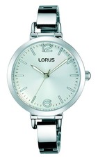 Lorus Ladies Stainless Steel Watch with Silver Dial (RG265KX9)