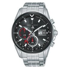 Pulsar Gents Solar Chronograph 100M Watch - PZ6027X1