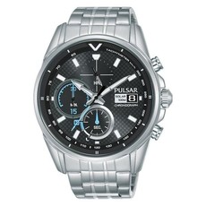 Pulsar Gents Solar Chronograph Watch - 100M - PZ6025X1