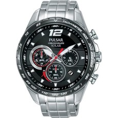 Pulsar Gents Stainless Solar Watch PZ5019X1