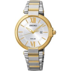 Seiko Ladies 2 Tone Solar Dress Watch - SUT154P1