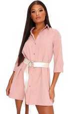 I Saw it First - Ladies Nude Shirt Dress