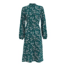 Quiz Ladies Floral Print Midi Dress - Green