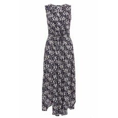 Quiz Ladies Navy Floral Midi Dress