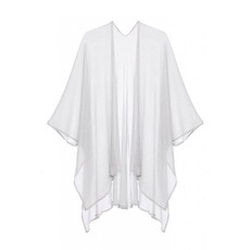 Quiz Ladies Shimmer Kimono - Silver